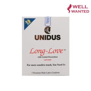 Unidus Long Love Condom - 3 Pieces (Imported)