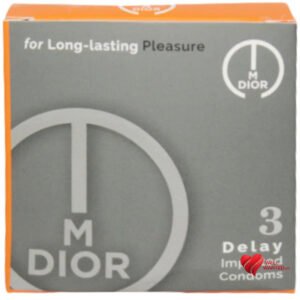 M Dior Delay Imported Condom - 3 Pieces 6925634054288