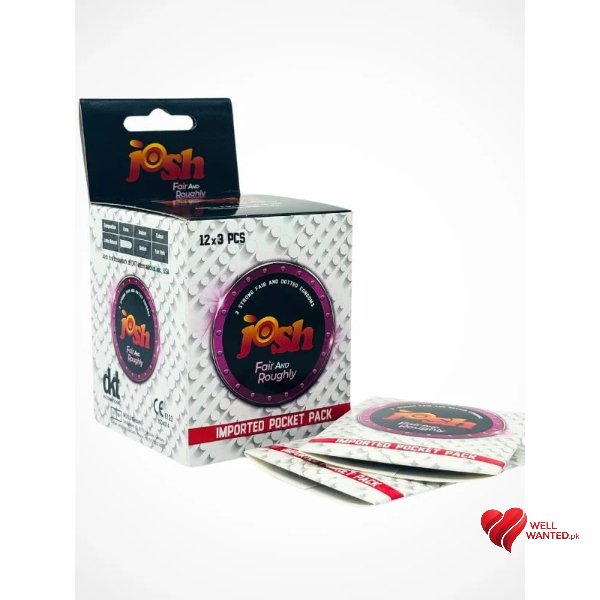 Josh Fair & Roughly Condoms - 36 Condom Pack 8852961022704