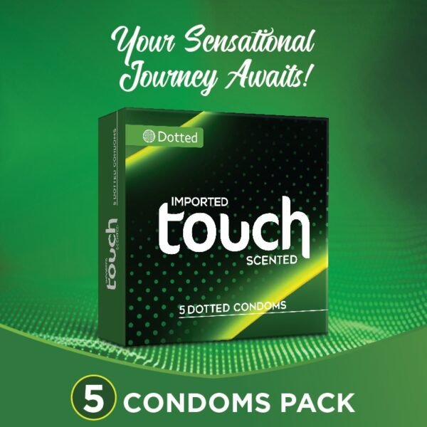 Touch Dotted Condoms - 5 Condoms Pack 8964001199137