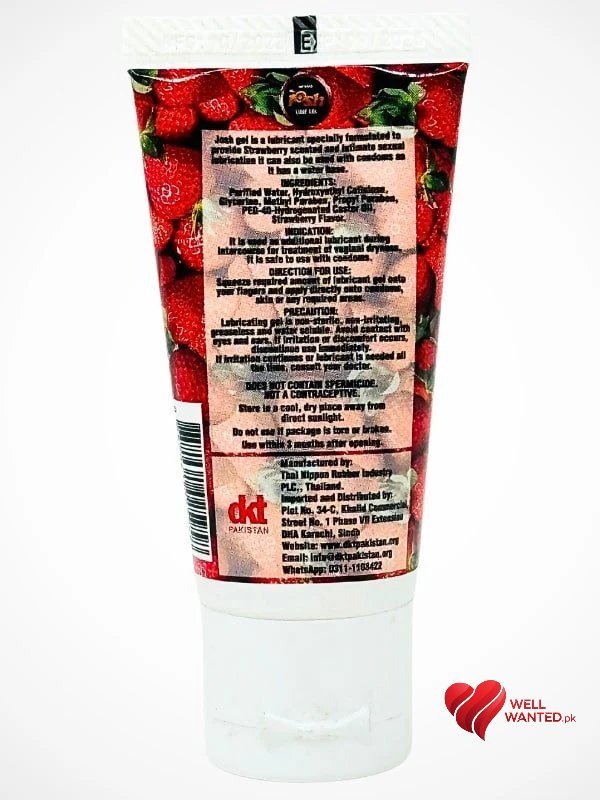 Josh-Lube-Gel-Strawberry-30ml-2 Josh Lube Gel Strawberry 30ml