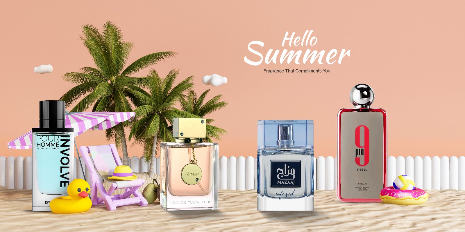 Perfumes, Condoms, Lubricants