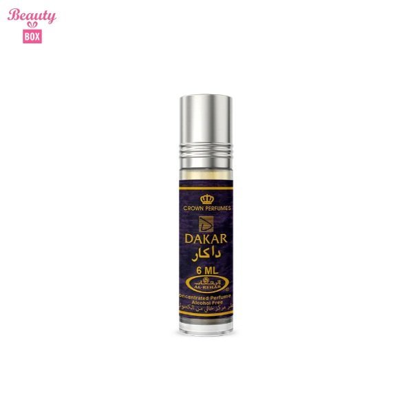 6281110001437-2 Al Rehab Dakar Concentrated Perfume Oil - 6ml