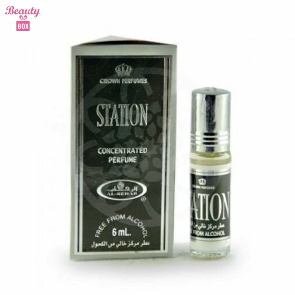 6281110001789-2 Al Rehab Station Concentrated Perfume Oil - 6ml