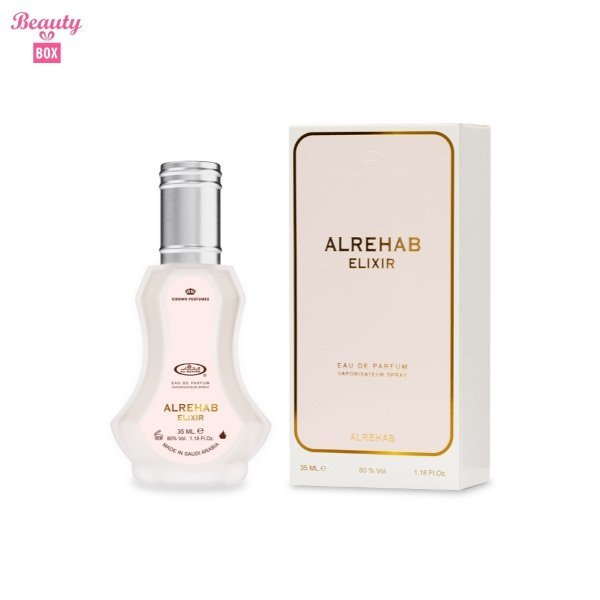 Al Rehab Elixir EDP Perfume Spray for Men - 35 ml Al Rehab Elixir EDP Perfume Spray for Men - 35 ml