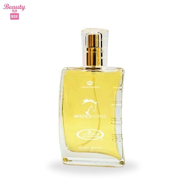 Al Rehab White Horse EDP Perfume Spray for Men - 50 ml - Image 2