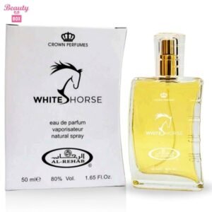 Al Rehab White Horse EDP Perfume Spray for Men - 50 ml Al Rehab White Horse EDP Perfume Spray for Men - 50 ml