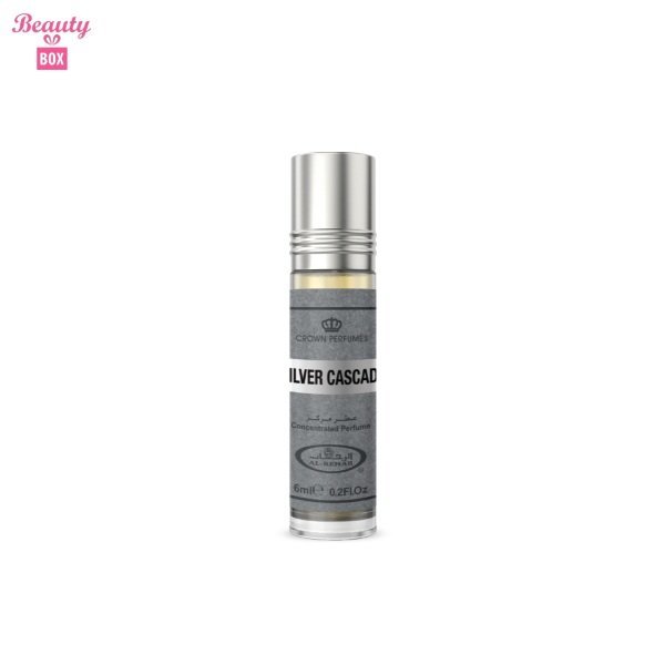 6281110003523-2 Al Rehab Silver Cascade Concentrated Perfume Oil - 6ml