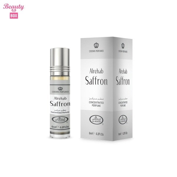 Al Rehab Saffron Concentrated Perfume Oil - 6ml Al Rehab Saffron Concentrated Perfume Oil - 6ml