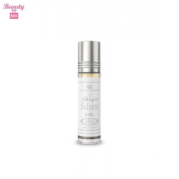 6281110004735-2 Al Rehab Silver Concentrated Perfume Oil - 6ml