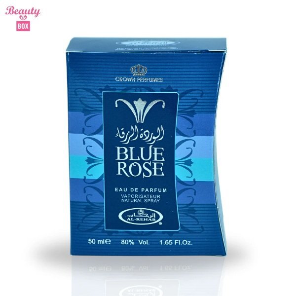 Al Rehab Blue Rose EDP Perfume Spray for Men - 50ml