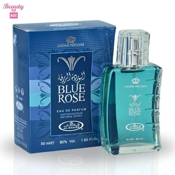 Al Rehab Blue Rose EDP Perfume Spray for Men - 50ml